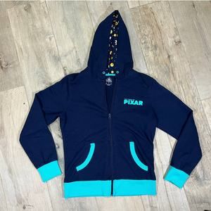 Disney Parks World Of Pixar Luxo Ball & Luxo Jr Lamp Women's Hoodie Size Medium